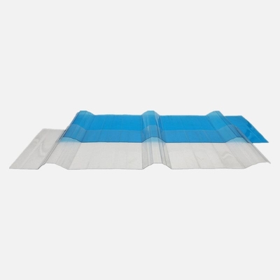 Capa de protección contra los rayos UV 50um T900 Panel de policarbonato impermeable no tóxico Fenómeno PC Hoja de techo para edificios comerciales