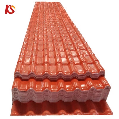 Alta reducción del nivel de ruidos del PVC de tejado de la instalación fácil española de la teja 4kg-6kg/m2