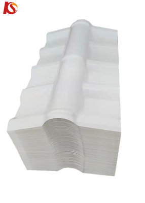 espesor de 10 mm aislamiento térmico de ondas altas PVC ondulado de doble pared Techo / hoja de techo