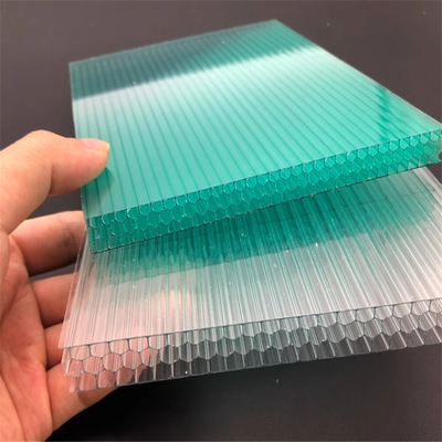Flexible UV Protección de las hojas huecas de policarbonato lámpara de cielo abierto de la hoja PC