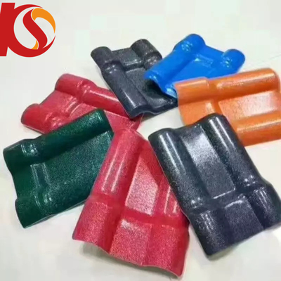 Tejas de techo de PVC español resistentes a la intemperie para el hogar 2,5 mm