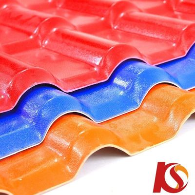 Teja para tejado de resina duradera de PVC sintético ASA personalizada