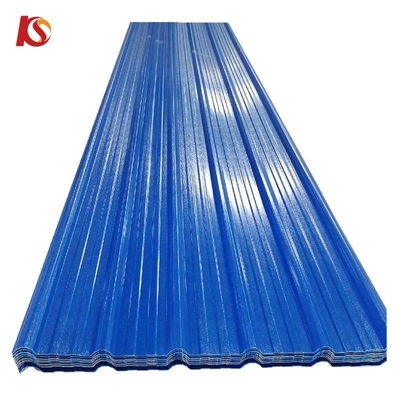 Fácil de instalar PVC techo corrugado de plástico Telha Trapezoidal UPVC cubierta de chapa para la industria llana y duradera