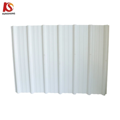 35.00cm * 30.00cm * 15.00cm Tamaño del paquete UPVC Techo de plástico para la resistencia a la corrosión y diseño de la hoja de techo de PVC blanco