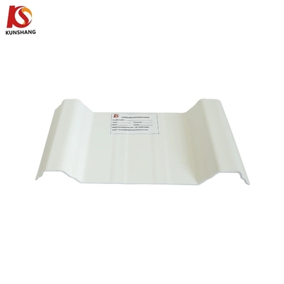4 capas ASA Revestimiento PVC Trapezoidal Hojas de techo Blanco ASA Superficie UPVC Hoja de techo con 1,5-3,0 mm de espesor