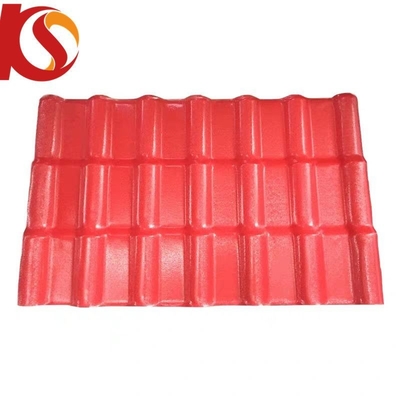 Hoja de techo corrugado trapezoidal de resina de PVC ASA anticorrosión con anchura de 1050 mm y resistencia al calor de -40 °C a 70 °C