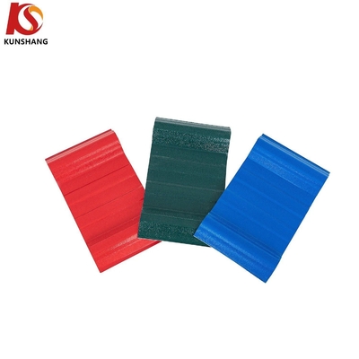 Lámina de PVC UPVC resistente a los impactos de techo corrugado UPVC en ladrillo rojo con un grosor de 1,5-3,0 mm