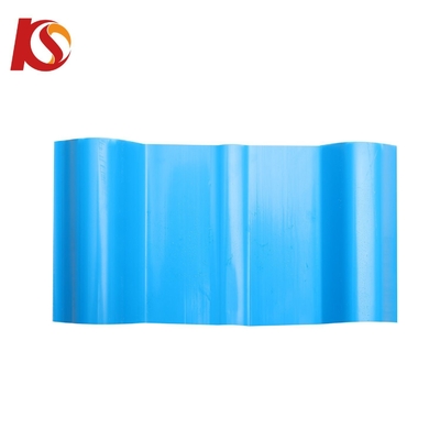 Duración personalizada Tejas de techo de PVC/UPVC OEM Sí 1130mmx5900mm para aplicaciones de trabajo pesado