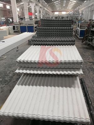 Estilo industrial ASA PVC Techo de techo UPVC Material de construcción Hoja de techo 2.000kg Peso bruto 1130mmx11800mm