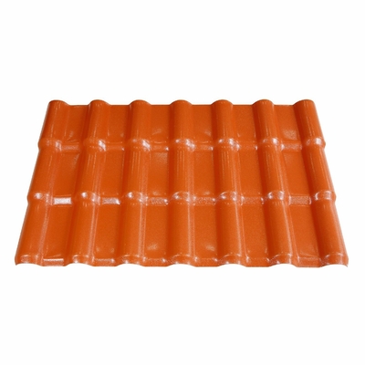 ASA PVC Composite Spanish Roofing Sheet Resistencia al calor -40 70 Celsius Perfecto para proyectos de construcción de villas