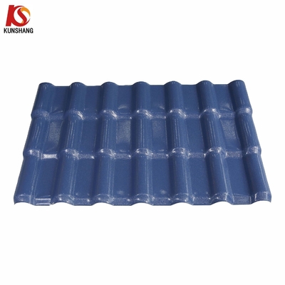 ASA PVC Composite Spanish Roofing Sheet Resistencia al calor -40 70 Celsius Perfecto para proyectos de construcción de villas