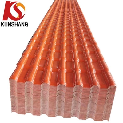 Resistencia a la intemperie PVC Teja Precio estilo español azulejos de techo ASA para techos personalizables y duraderos