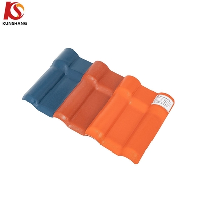 Techo de techo de resina sintética de forma cuadrada acabado de revestimiento duradero para almacén 10 años color duradero servicio OEM apoyo OEM