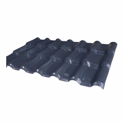 1050mm*11826mm PVC Teja Espanola Español ASA Revestimiento de techo de tejas de resina sintética Perfecto para tejas S y asequible