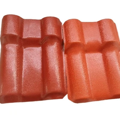 Tejas de resina ASA anti-UV de espesor de 2,3 a 3,0 mm para el transporte marítimo, impermeables y de excelente apariencia