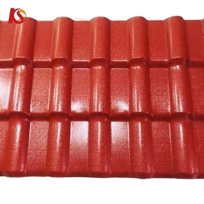 Diseño de materiales de construcción ASA Hoja de PVC con peso personalizado / m2 de 3,8-5,7 kg en estilo español