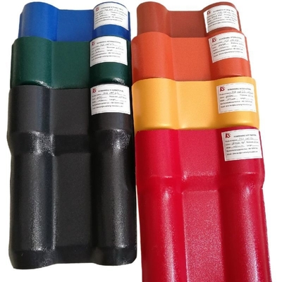 Tejas ligeras de estilo costero para exteriores Código HS 39259000 Peso/m2 3,8-5,7 kg Diseño exterior