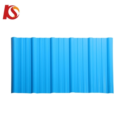 1360 mm de ancho azulejos de techo plano UPVC cubierta corrugada lámina de PVC estilo clásico