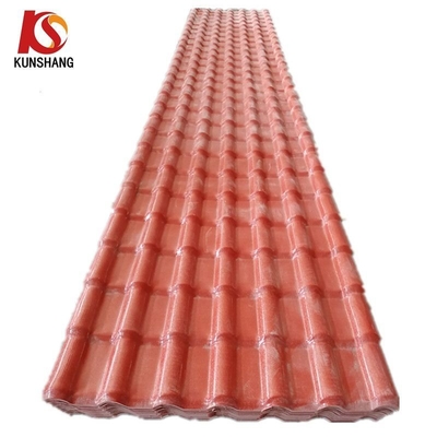 2.000kg Paquete Peso Bruto PVC/ASA Techo de tejas de venta Anti-UV Mejor para los materiales de techado de la casa