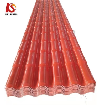Grisa ASA PVC cubierta de hojas de azulejos para la casa de arriba y el paquete tamaño 35.00cm * 30.00cm * 15.00cm Gris