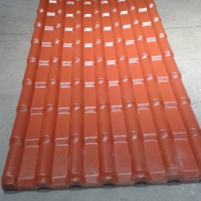Grisa ASA PVC cubierta de hojas de azulejos para la casa de arriba y el paquete tamaño 35.00cm * 30.00cm * 15.00cm Gris