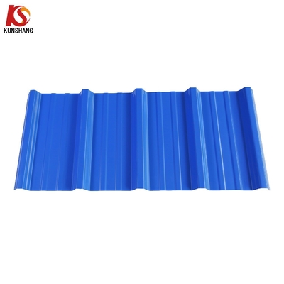 Colorido 930mm de ancho Tejas PVC corrugado UPVC Hojas de techo de plástico para los requisitos del cliente