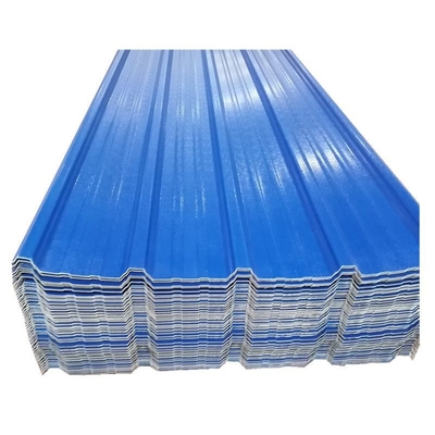 Colorido 930mm de ancho Tejas PVC corrugado UPVC Hojas de techo de plástico para los requisitos del cliente