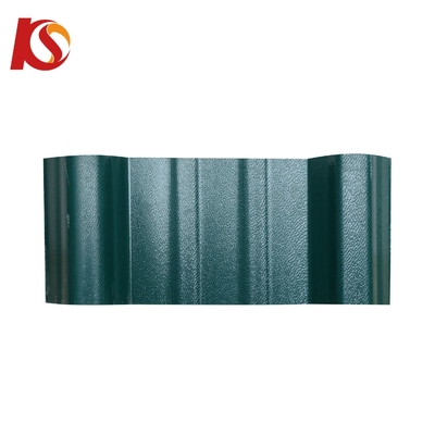 Los azulejos amarillos trapezoidales corrugados resistentes al fuego 900 mm-1360 mm con rendimiento duradero