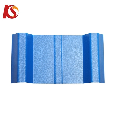 Los azulejos amarillos trapezoidales corrugados resistentes al fuego 900 mm-1360 mm con rendimiento duradero