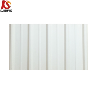 Los azulejos amarillos trapezoidales corrugados resistentes al fuego 900 mm-1360 mm con rendimiento duradero