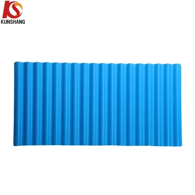 Los azulejos amarillos trapezoidales corrugados resistentes al fuego 900 mm-1360 mm con rendimiento duradero
