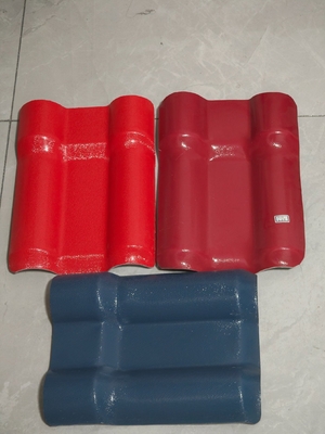 ASA Spanish Roof Sheet Infiero Inodoro Tejas de techo duraderas y elegantes con un grosor de 2.3-3.0MM