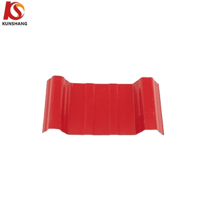 2.000kg Package Peso bruto Hoja de techo corrugada de PVC/UPVC para aislamiento térmico en materiales de construcción Panel de plástico ligero
