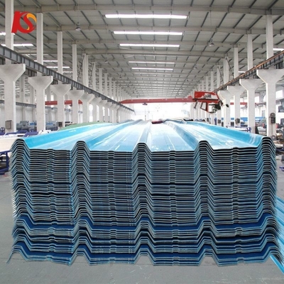 900 mm de ancho láminas de onda trapezoidal de color de plástico ASA PVC de la cubierta de la hoja para clientes OEM
