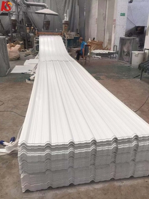 1.5-3.0mm espesor 1130mmx5800mm azulejos de onda circular para una aplicación fácil