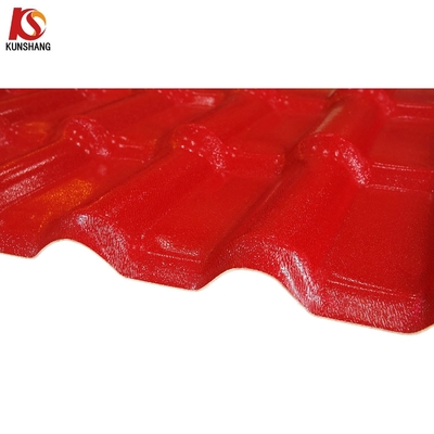 1050 mm*11826 mm Oficina Tejas de Resina Sint e acuta Tica Espacial Olas Resistentes al Agua Y Al Fuego PARA Cubiertas De Villas