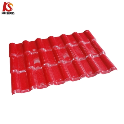 1050 mm*11826 mm Oficina Tejas de Resina Sint e acuta Tica Espacial Olas Resistentes al Agua Y Al Fuego PARA Cubiertas De Villas