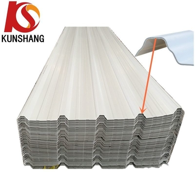 Tejas de PVC de varios colores de Kunshang con eficiencia y vida útil