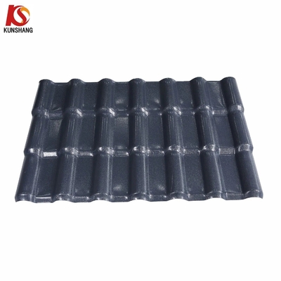B1 Protección contra incendios Resistencia al impacto UPVC PVC Techo de techo de resina sintética para tejas de techo personalizadas