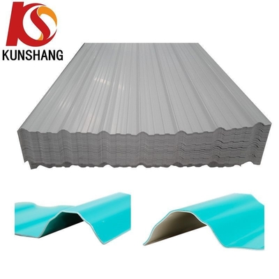 Hojas de techo corrugado de UPVC ecológicas en varios colores y tamaños 900mm-1360mm para soluciones de techo sostenibles