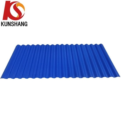 Hoja de techo de oleaje de UPVC resistente a la intemperie ASA para el paquete para el hogar Tamaño 220.00cm * 113.00cm * 15.00cm Fácil instalación