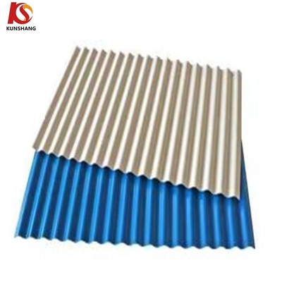 Hoja de techo de oleaje de PVC ASA impermeable para almacenamiento de rendimiento duradero 1,0-3,0 mm de espesor