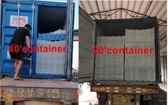 Panel de tejas industriales de UPVC de alta resistencia Anti-UV ASA Hojas de techo de PVC para la construcción de almacenes personalizados