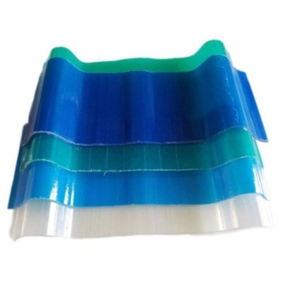 Capa de techo de fibra de vidrio FRP para el hogar Resiste temperaturas extremas para una durabilidad a largo plazo espesor 0,7 mm-3,0 mm