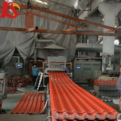 Código H.S. 39259000 Tejas S de alta resistencia de 1050 mm de ancho ASA PVC Tejas de techo de resina sintética para solución de materiales de construcción