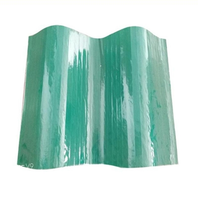 Protección del medio ambiente Paneles reforzados de fibra de vidrio planos y corrugados FRP con opciones de espesor de 0,7 mm-3,0 mm
