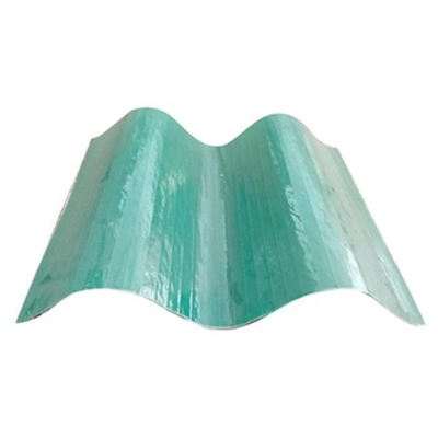 Protección del medio ambiente Paneles reforzados de fibra de vidrio planos y corrugados FRP con opciones de espesor de 0,7 mm-3,0 mm