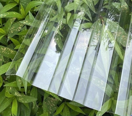 Capa de protección contra los rayos UV de 50um T840 Hoja de techo de policarbonato corrugado para hojas de policarbonato transparentes y paneles de PC transparentes