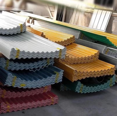 Duración Fabricación por los clientes Solicitud 2.000kg Peso bruto del paquete Protección UV 900mm Hoja de fibra de vidrio FRP cubierta