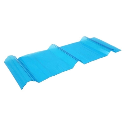 Capa de protección UV PC ondulado transparente de policarbonato / policarbonato Hoja de 0,8 mm-3 mm de grosor y anti-ultravioleta duradera